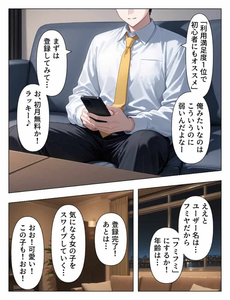 マチアプで出会った人妻は欲求不満な上司だった。デカチン精液まみれで寝とった（NTR）話