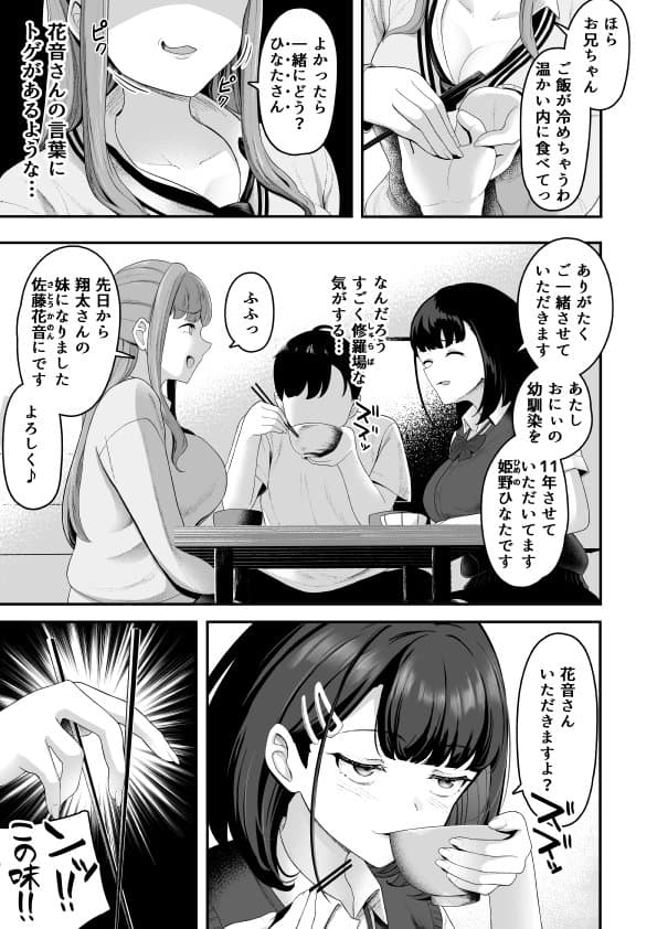 お家ハーレム！？  Sっ気の義妹とMっ気の幼馴染！