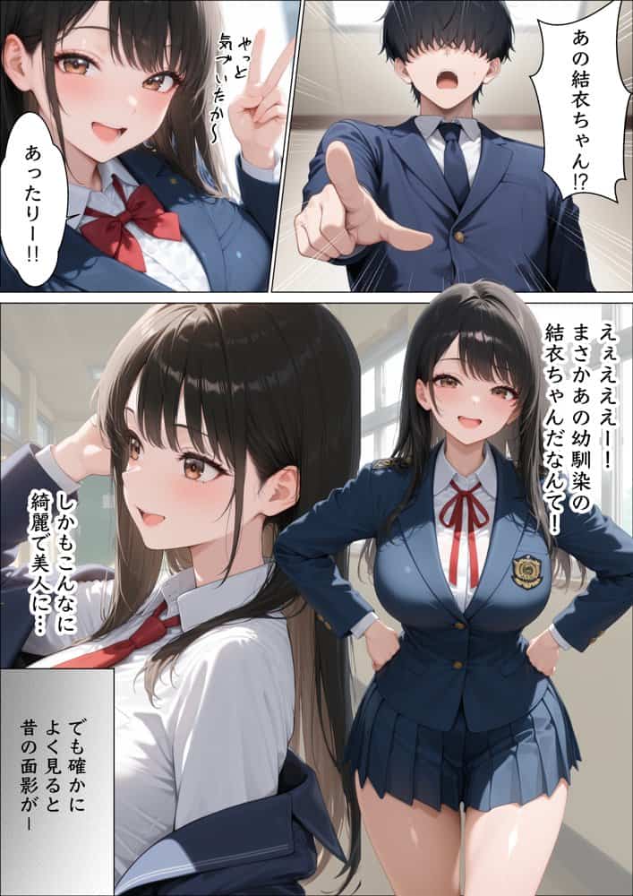 童貞陰キャが幼馴染の清楚系美女を何度も絶頂させたらセックスの虜になった話