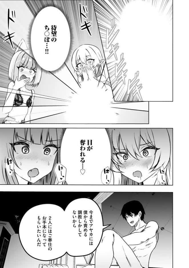 エッチできるVRMMOで性●隷にした美少女たちがリアルでも知り合いだった件R12