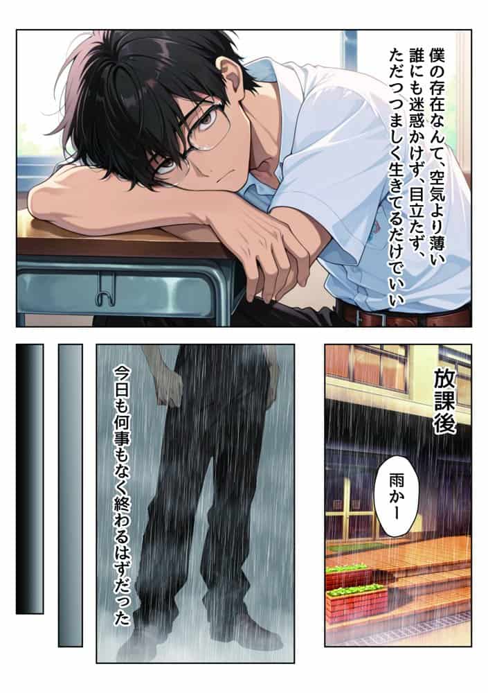 家出しちゃったクラスの一軍ギャルを助けたら超密着濃厚搾精してくれた