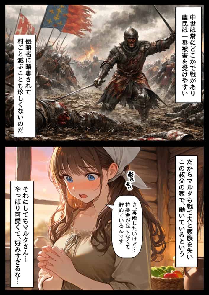 中世ヨーロッパの農村に泊まったら、エロすぎた史実の話