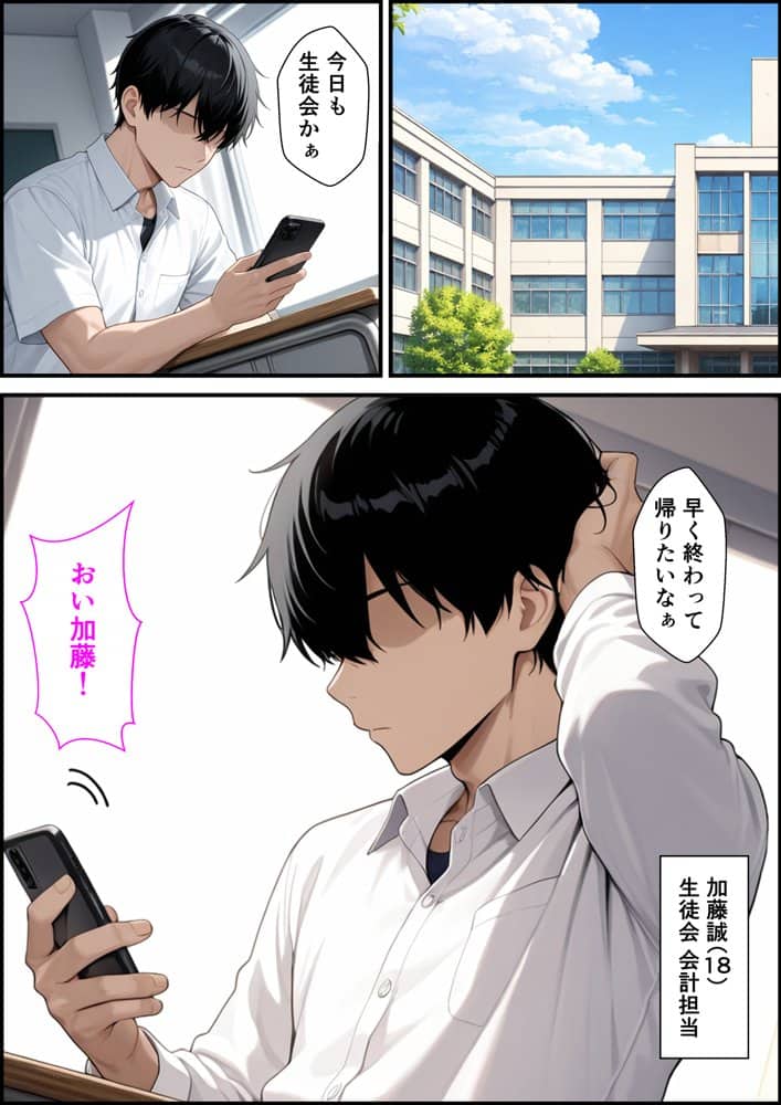 ボーイッシュ生徒会長の弱みを握って強●セックスしたらメス堕ちした話
