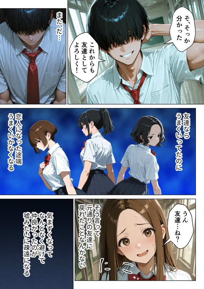 ボーイッシュ巨乳幼馴染のメスの顔を知ってしまった俺がイチャラブ本気セックスする話