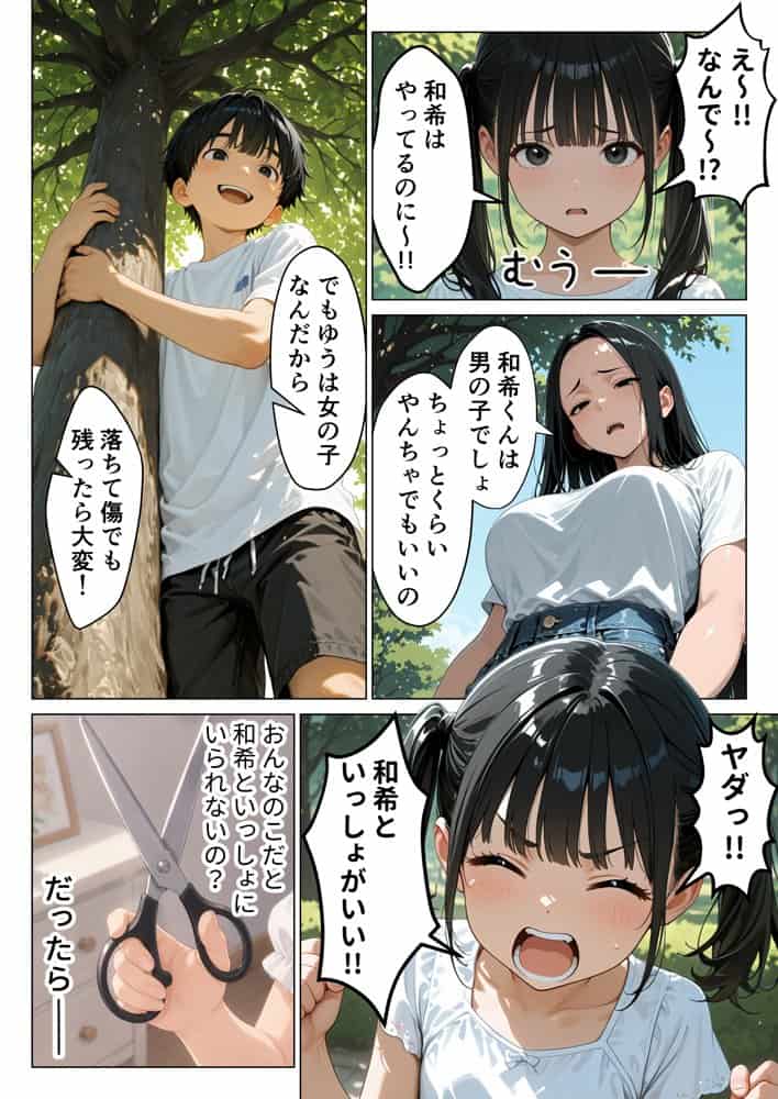 ボーイッシュ巨乳幼馴染のメスの顔を知ってしまった俺がイチャラブ本気セックスする話
