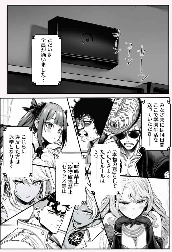 ヤンキー恋愛リアリティショー「純愛極悪組」〜陰キャ弱男が催●洗●で全部ぶっ壊す！！〜